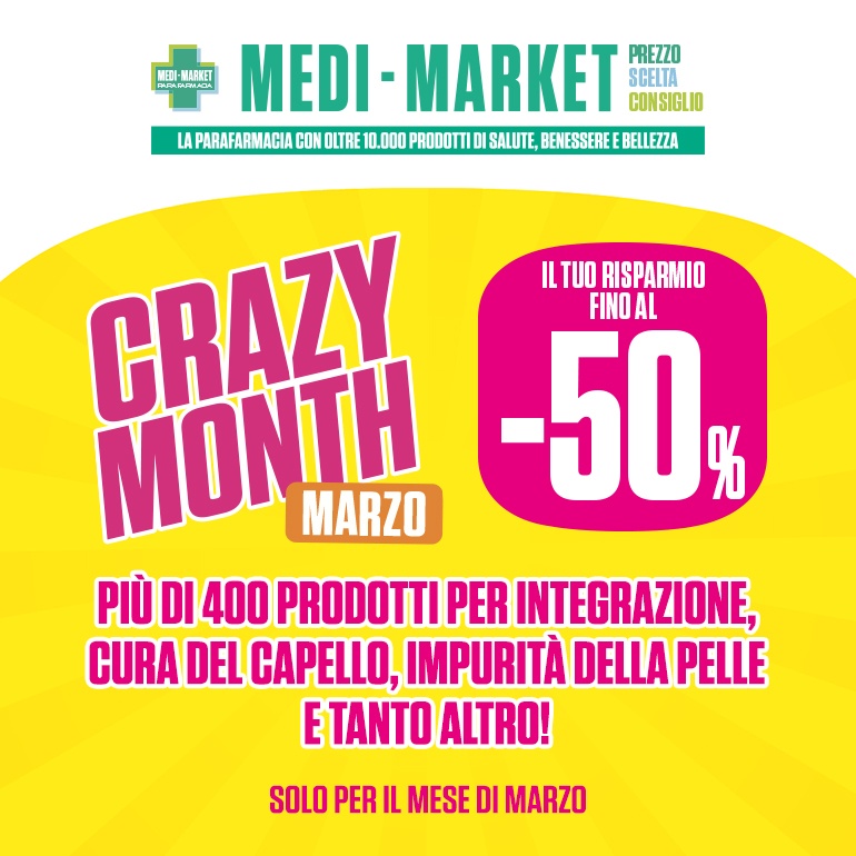 Crazy Month da Medi Market
